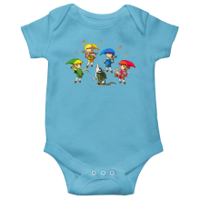 Short-sleeved baby bodysuit (boys) Video Games Parodies