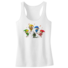 Girls Kids Tank Top Video Games Parodies