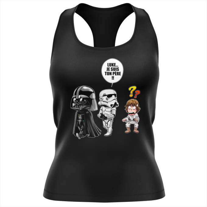 Débardeur Femme Parodies Cinéma Luke...Je suis ton père !!