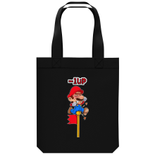 Organic Cotton Tote Bag Video Games Parodies