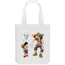 Sac Tote Bag en coton Bio I <3 MANGA