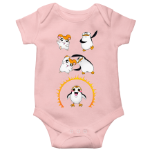 Short-sleeved baby bodysuit (Girls) Video Games Parodies