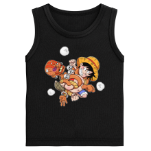 Kinderjongen tanktops Manga-parodien