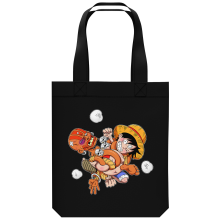 Borsa Tote Bag in cotone organico Parodie di Manga