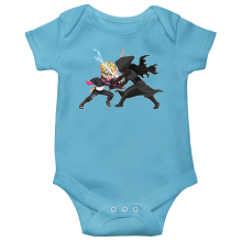 Short-sleeved baby bodysuit (boys) Video Games Parodies