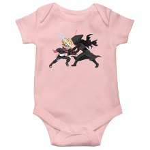 Short-sleeved baby bodysuit (Girls) Video Games Parodies