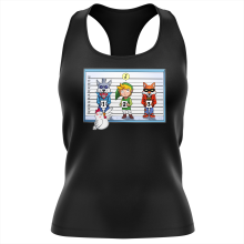 Vrouwen Tank Tops Manga-parodien