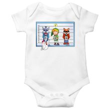 Korte mouwen Babyromper Filmparodien
