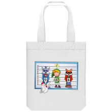 Organic Cotton Tote Bag Video Games Parodies