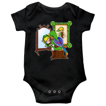 Korte mouwen Babyromper Manga-parodien