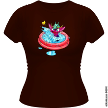 T-shirts Femmes Manga Design