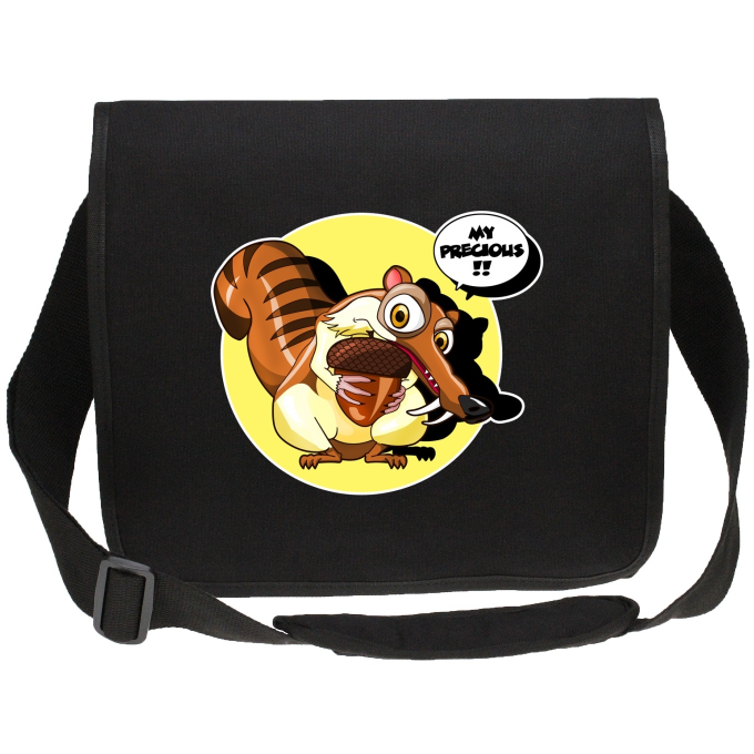 Borsas a tracolla Canvas Parodie del film Scrat e Gollum