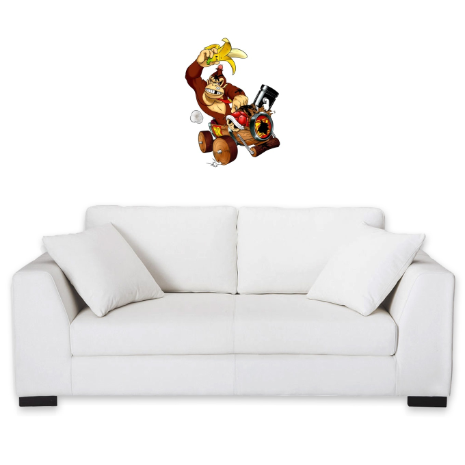 Adhesivos murales Parodias de videojuegos Donkey Kong