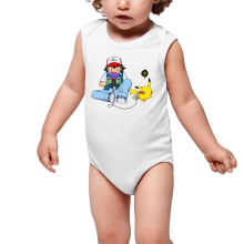 rmelloser Baby Strampler Videospiel-Parodien