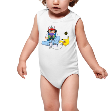 Sleeveless Baby Bodysuits Video Games Parodies