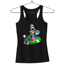 Damen T-shirt Tank top Videospiel-Parodien