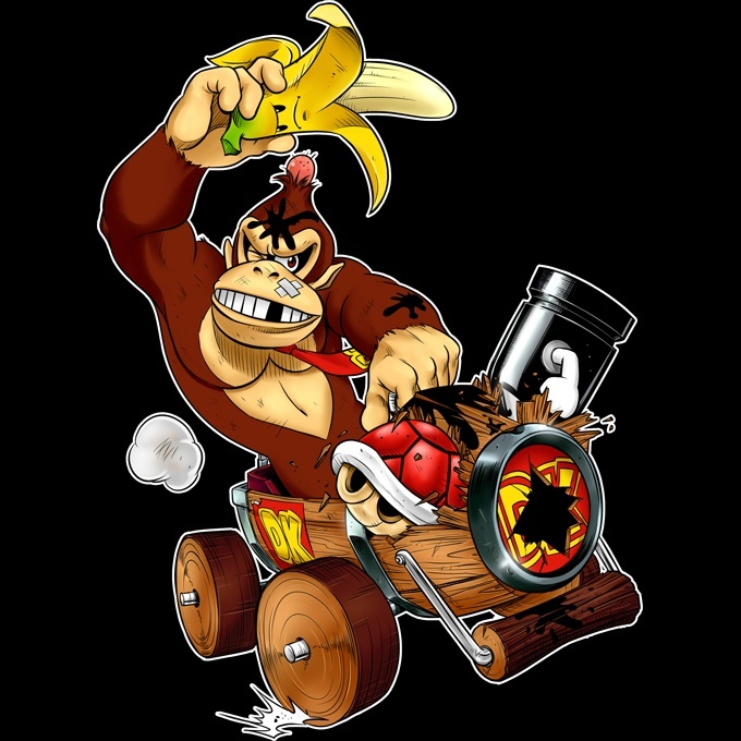 Coque pour téléphone portable iPhone 11 Pro Parodies Jeux Vidéo Kart Fighter - Player 4