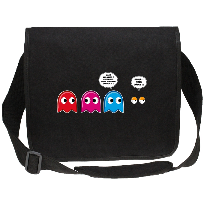 Sacs tudiant canvas Parodies Jeux Vido Le Fant - Homme invisible !