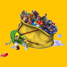 Organic Cotton Tote Bag Video Games Parodies