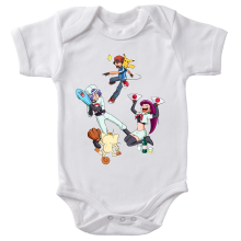 Short sleeve Baby Bodysuits Video Games Parodies