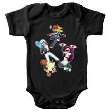 Korte mouwen Babyromper Filmparodien
