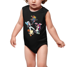 Sleeveless Baby Bodysuits Video Games Parodies