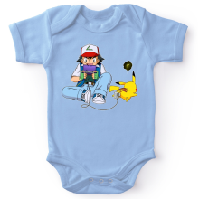 Short-sleeved baby bodysuit (boys) 