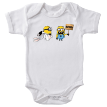 Korte mouwen Babyromper Manga-parodien