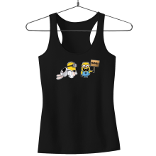 Camiseta Mujer sin mangas Parodias de manga