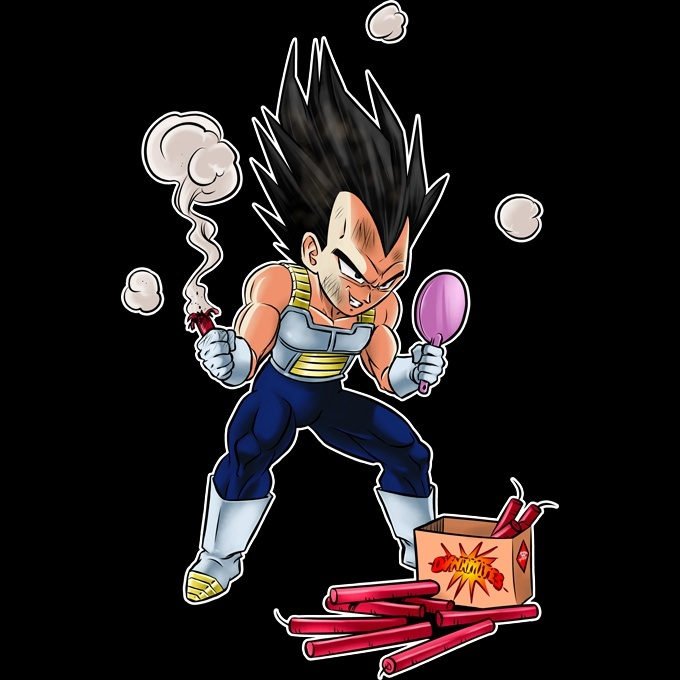 Funda para Samsung Galaxy Note 10+ Parodias de manga Vegeta