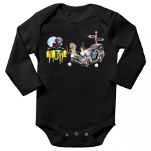 Long sleeve Baby Bodysuits Video Games Parodies