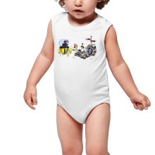 Sleeveless Baby Bodysuits 