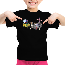 T-shirts kinderen meisjes Manga-parodien