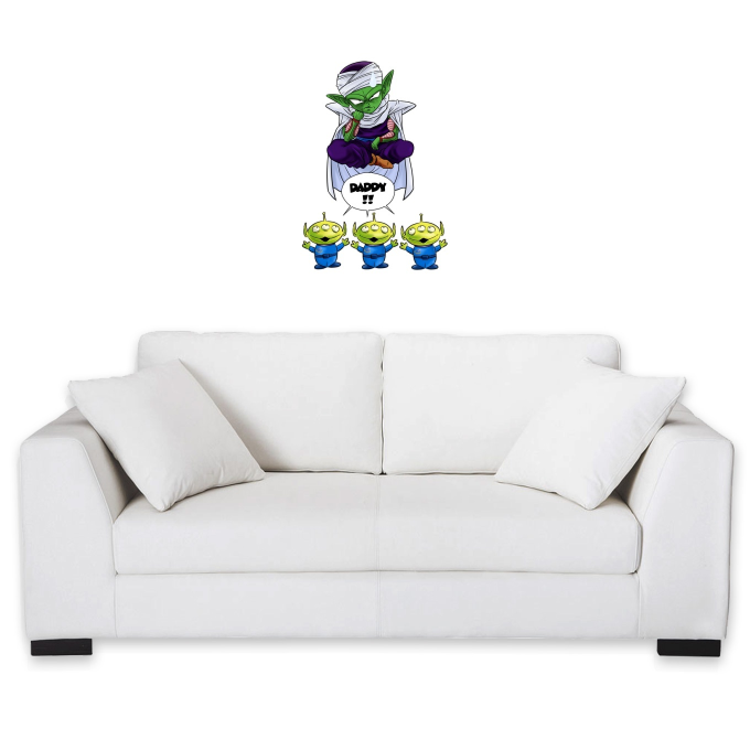 Adhesivos murales Parodias de manga Piccolo y los Aliens