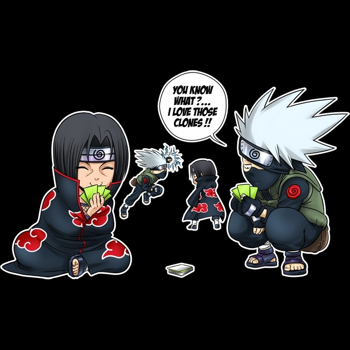 Samsung Galaxy Note 10+ Phone Case Manga Parodies Itachi and Kakashi