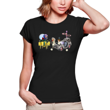 Women T-shirts Manga Parodies