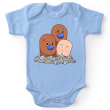 Kurzrmeliger Baby-Bodysuit (Jungen) Manga-Parodien