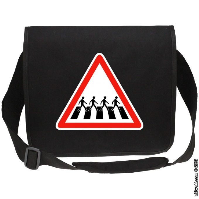 Sacs tudiant canvas Parodies Musiques Signalisation passage piton de l